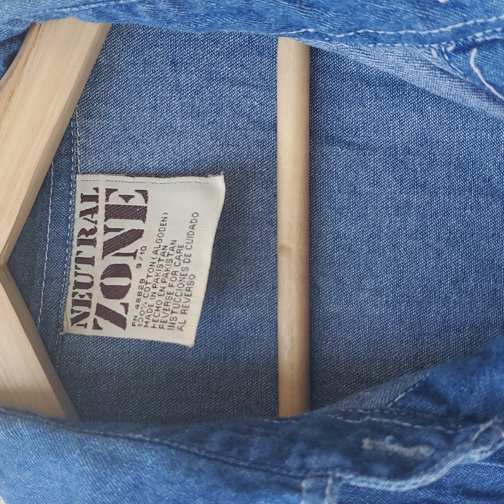vintage denim dress - Picture 6 of 12